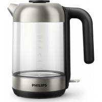 Philips Series 5000 Βραστήρας 1.7lt 2200W Ασημί