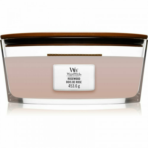 WoodWick Αρωματικό Κερί σε Βάζο με Άρωμα Rosewood 453.6gr
