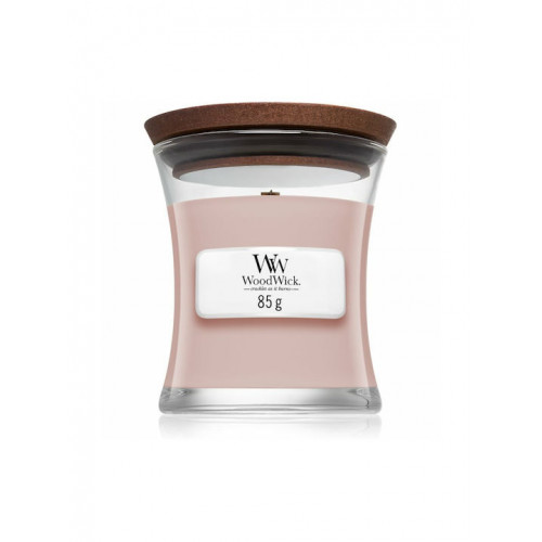 WoodWick Αρωματικό Κερί σε Βάζο με Άρωμα Rosewood Ροζ 75gr