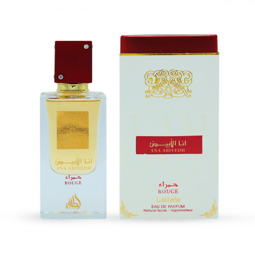 Lattafa Perfumes Ανδρικό Άρωμα Ana Abiyedh Rouge EDP 60ml