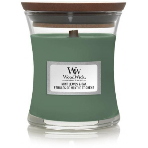 Mint Leaves & Oak Vase Scented candle