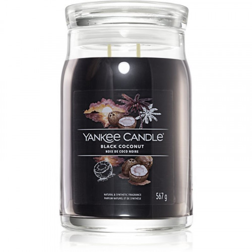 Black Coconut Signature Candle ( černý kokos ) - Vonná svíčka