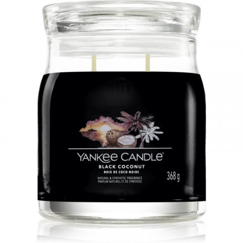 Black Coconut Signature Candle ( černý kokos ) - Vonná svíčka