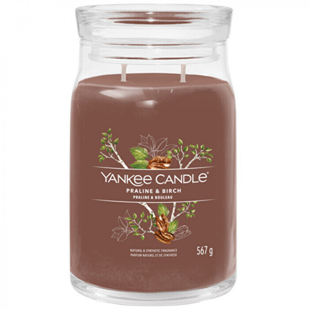 Praline & Birch Signature Candle ( pralinka a bříza ) - Vonná svíčka