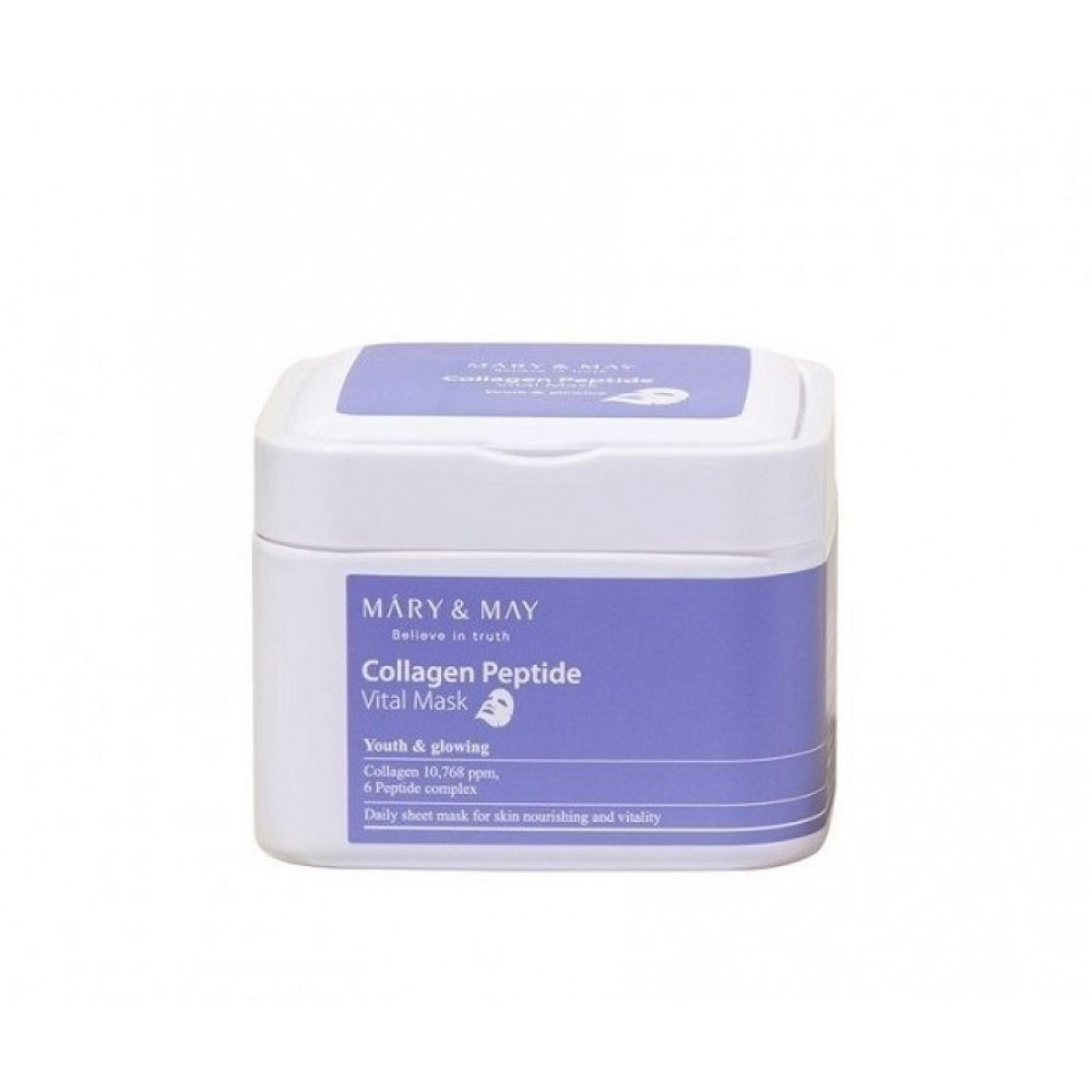 Collagen Peptide Vital Mask - Zpevňující pleťová maska ( 30 ks )