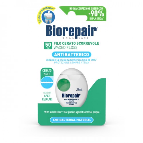 Antibacterial Waxed Floss - Voskovaná zubní nit