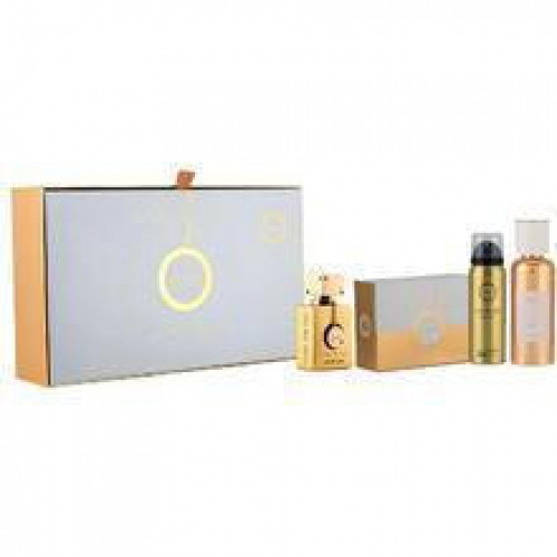 Club De Nuit Milestone Dárková sada EDP 30 ml, tuhé mýdlo 130 g, tělový sprej 50 ml a vlasový sprej 55 ml