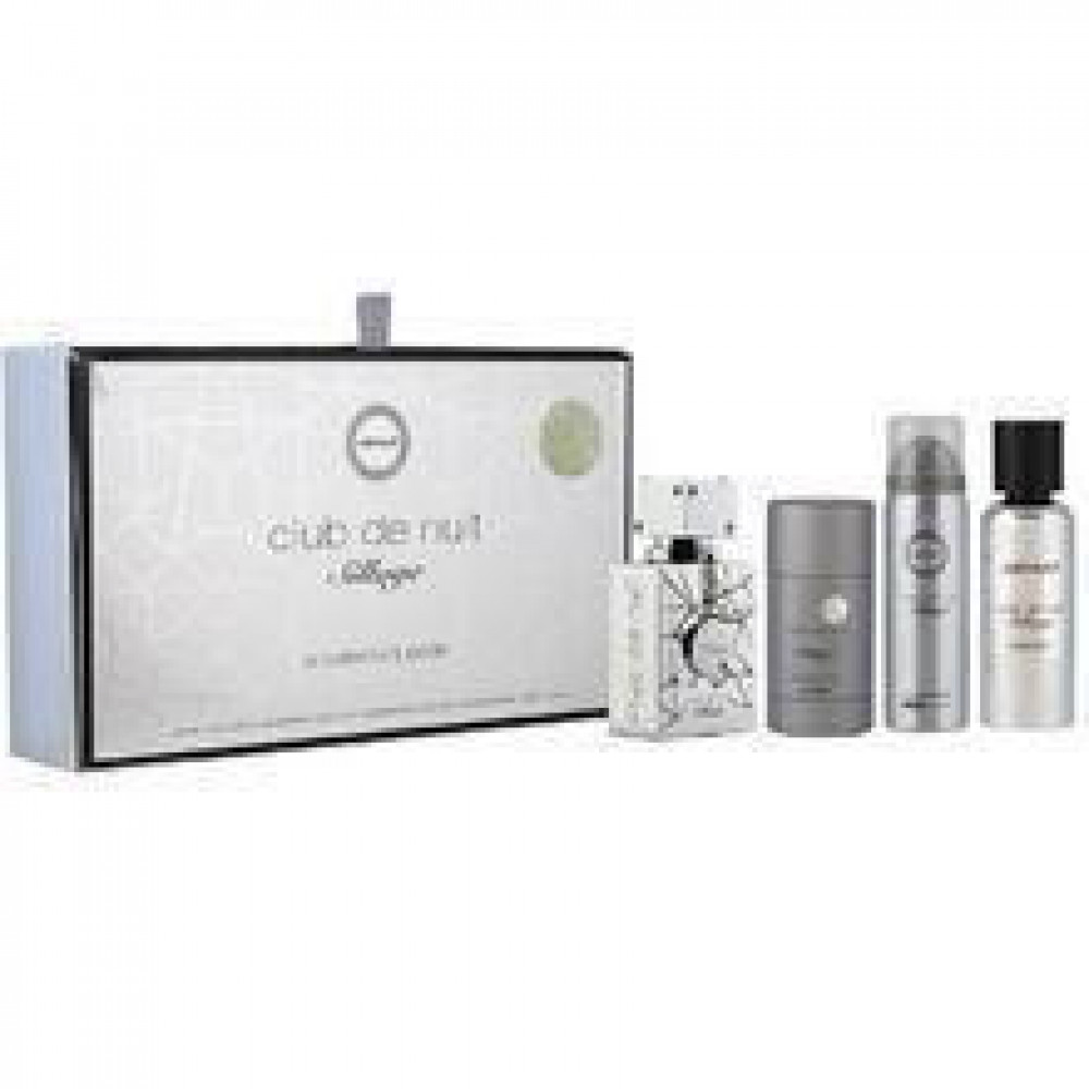 Club De Nuit Sillage Dárková sada EDP 30 ml, tělový sprej 50 ml, vlasový sprej 55 ml a deostick 75 g