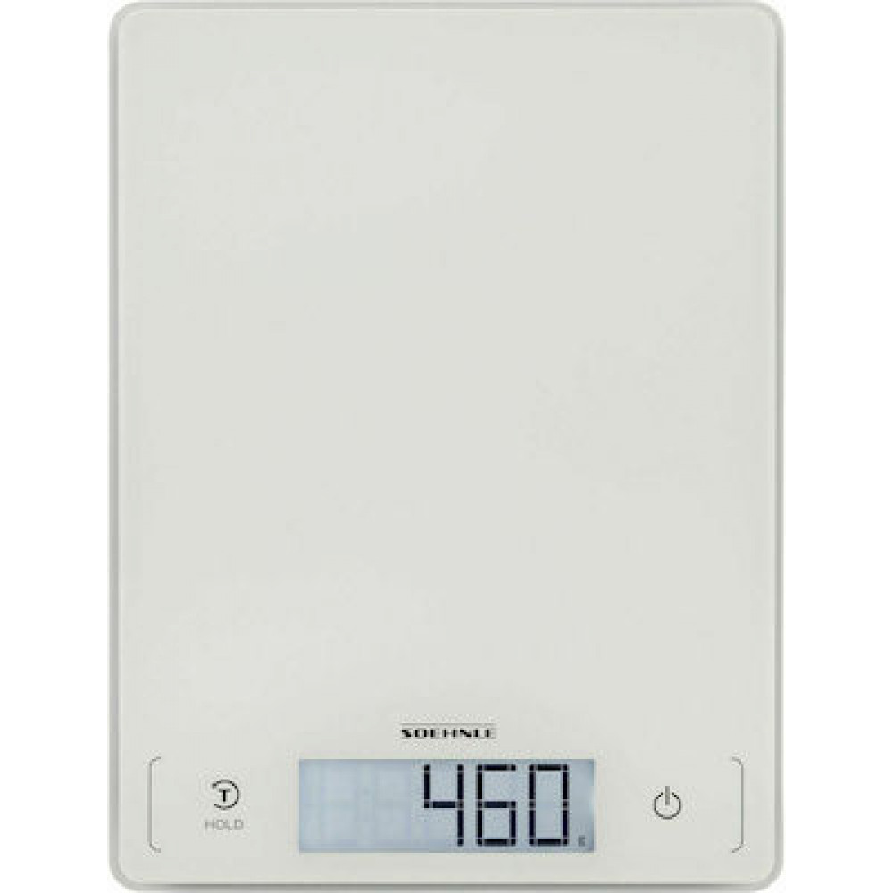 Soehnle Page Profi 300 Ψηφιακή Ζυγαριά Κουζίνας 1gr/5kg Λευκή