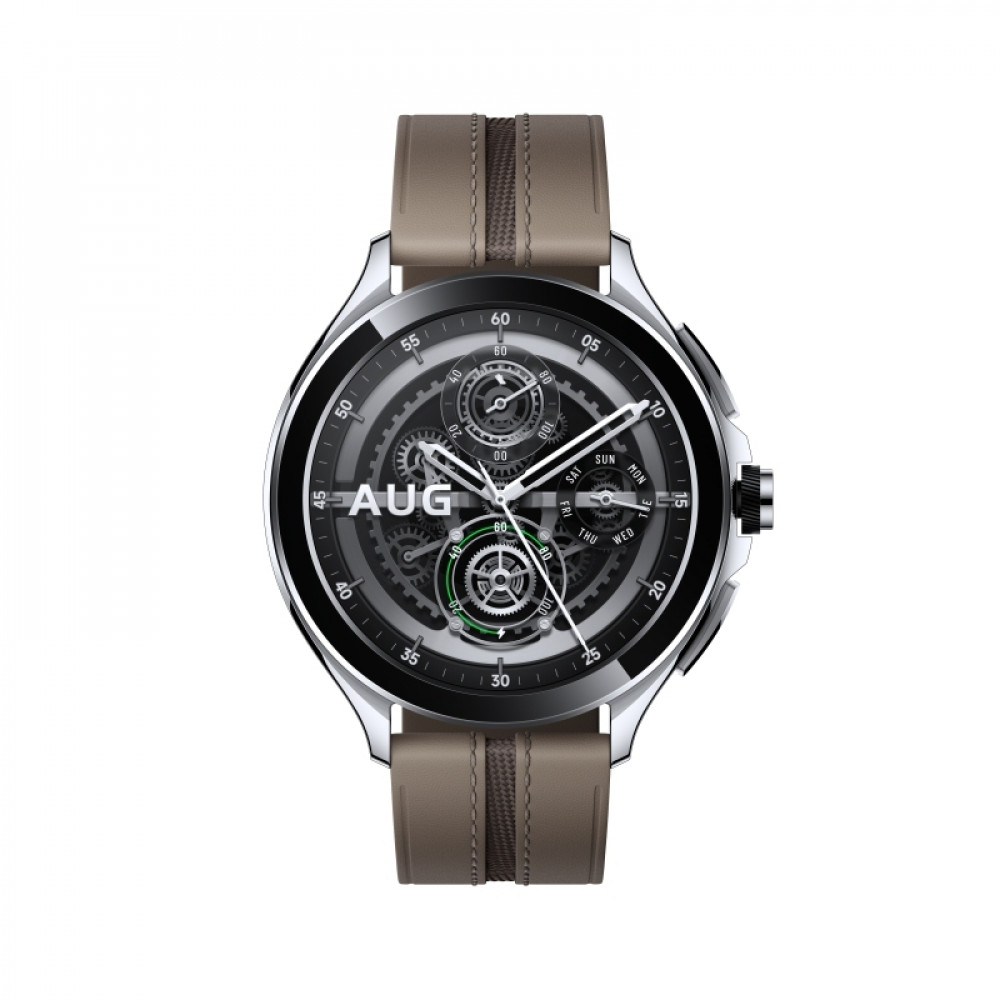 Xiaomi Watch 2 Pro Stainless Steel 48mm Αδιάβροχο με Παλμογράφο (Ασημί)
