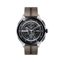 Xiaomi Watch 2 Pro Stainless Steel 48mm Αδιάβροχο με Παλμογράφο (Ασημί)