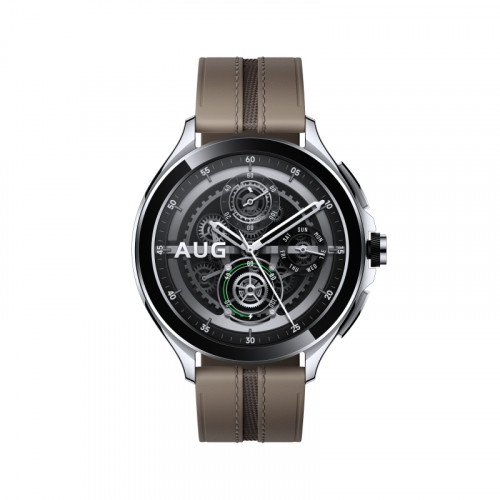 Xiaomi Watch 2 Pro Stainless Steel 48mm Αδιάβροχο με Παλμογράφο (Ασημί)