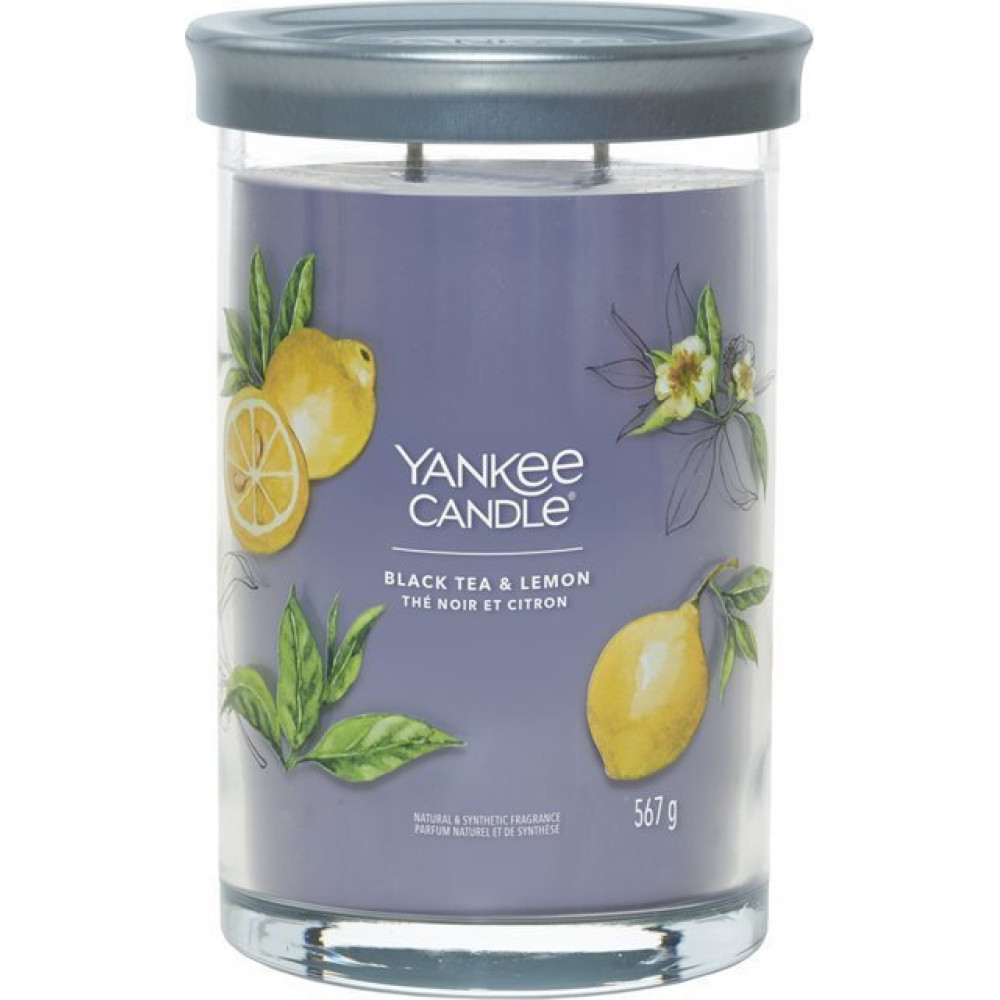 YANKEE CANDLE BLACK TEA & LEMON 567 GR