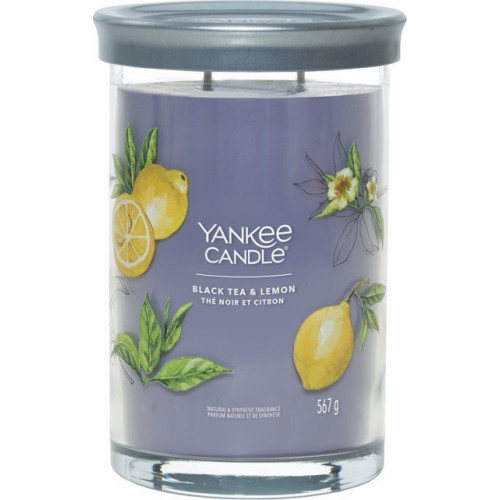 YANKEE CANDLE BLACK TEA & LEMON 567 GR