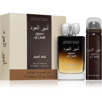 Set Lattafa Ameer Al Oudh Edp 100ml + Deodorant 50ml