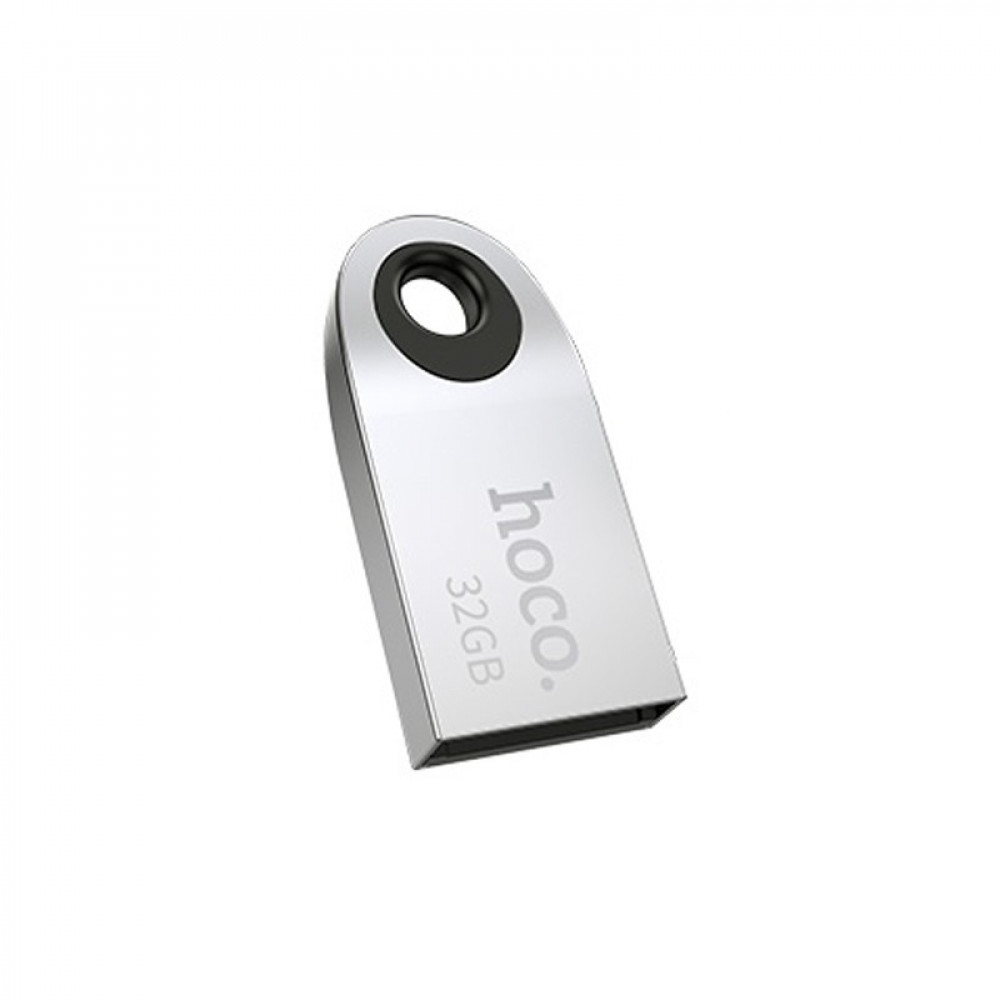 Hoco UD9 Insightful 32GB USB 2.0 Stick Ασημί