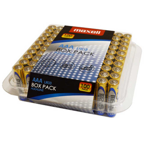 Maxell Αλκαλικές Μπαταρίες AAA 1.5V 100τμχ