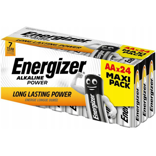 Energizer Power Αλκαλικές Μπαταρίες AA 1.5V 24τμχ