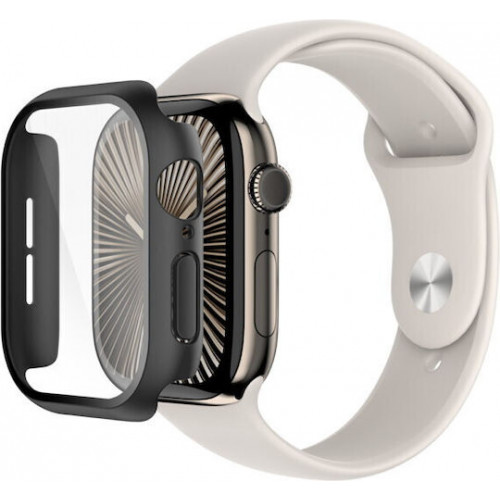 Belkin Temp.Curve 2in1 360 antib Displ.Apple Watch 10, 46mm schw.