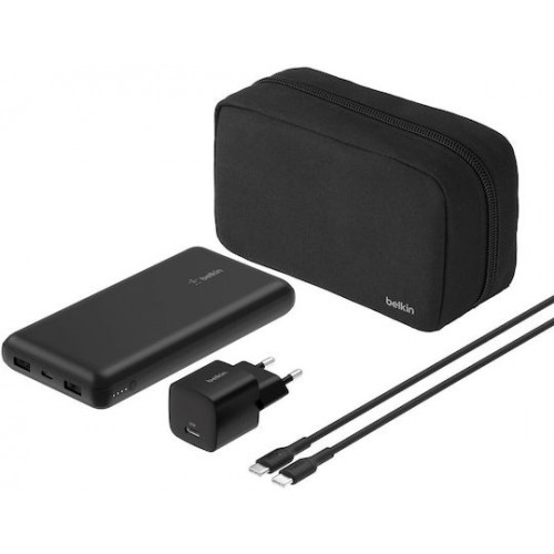 Belkin BoostCharge Powerbank Set 20.000mAh USB-C Ladeg. BU042kqBK