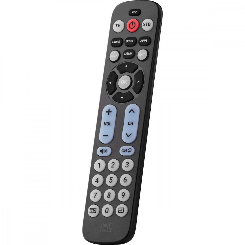 One for All Big Button Remote Universal Remote Control URC6821