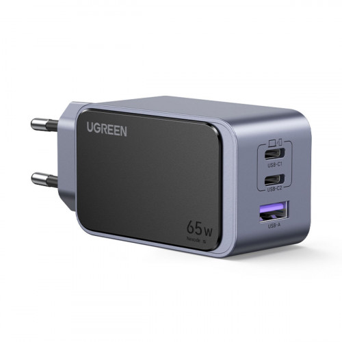 UGREEN Nexode S 65W 3-Port GaN Fast Charger EU gray