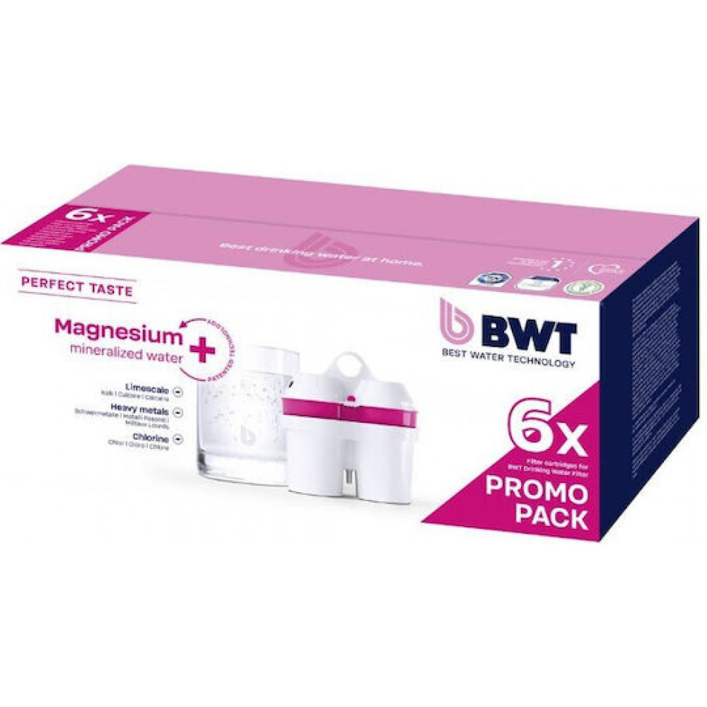 BWT 125681749, 6er Magnesium mineralized water