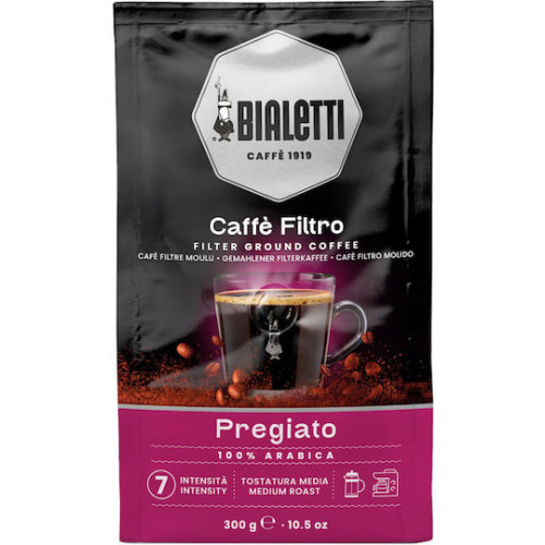 Bialetti Filtro Pregiato gemahlen 300 g für French Press
