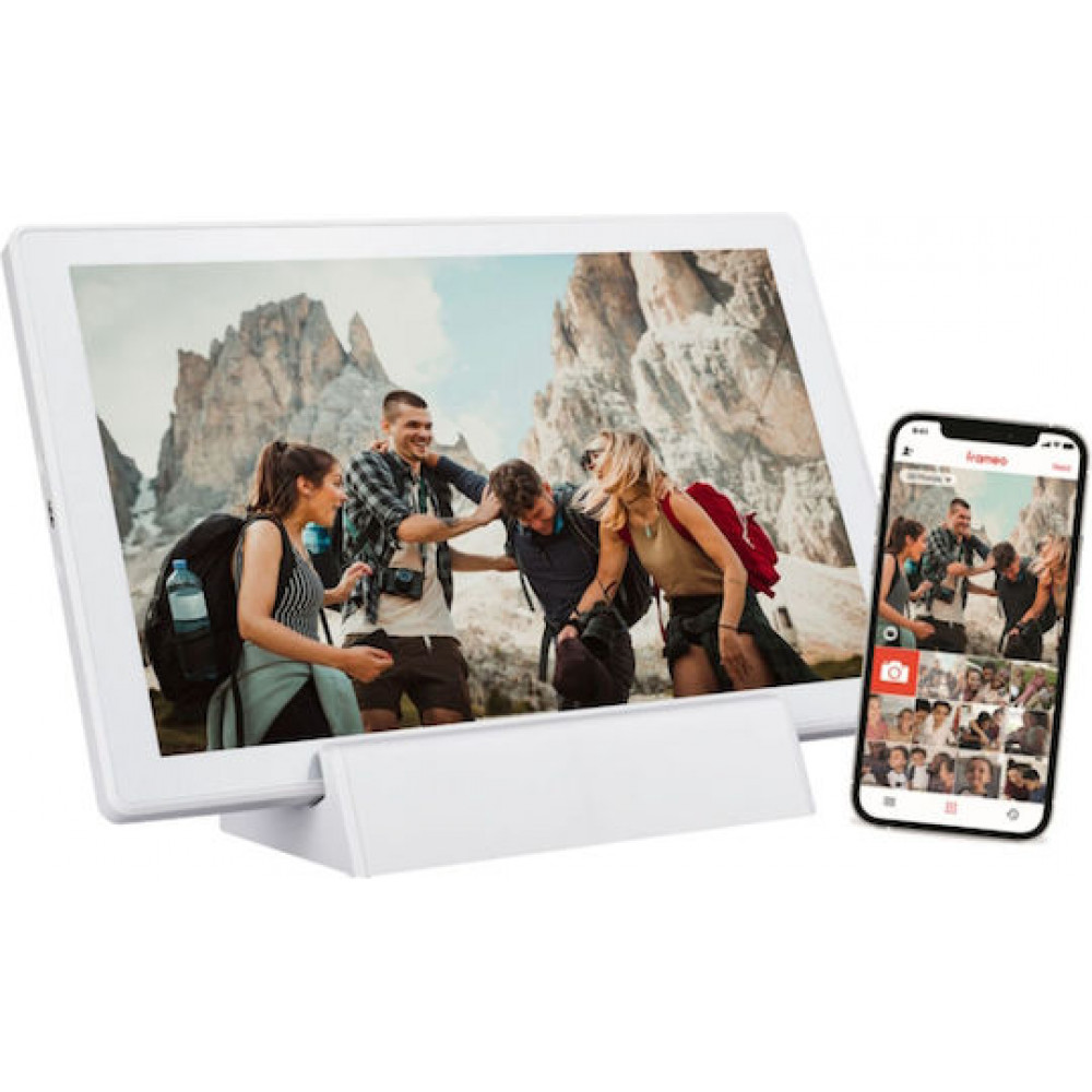 Braun DigiFrame 1011 WiFi mobil 25,7cm (10,1) weiss