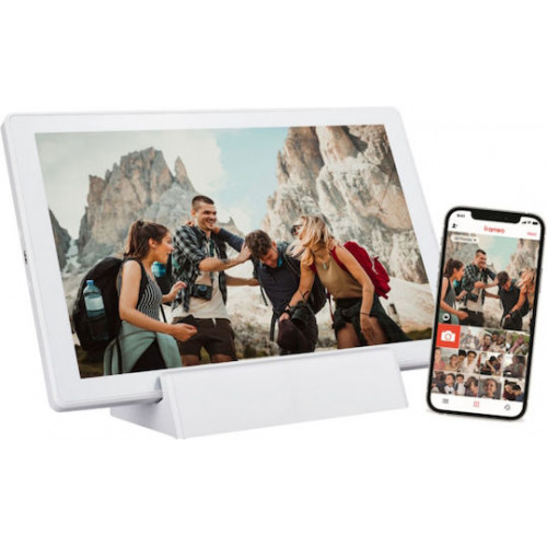 Braun DigiFrame 1011 WiFi mobil 25,7cm (10,1) weiss