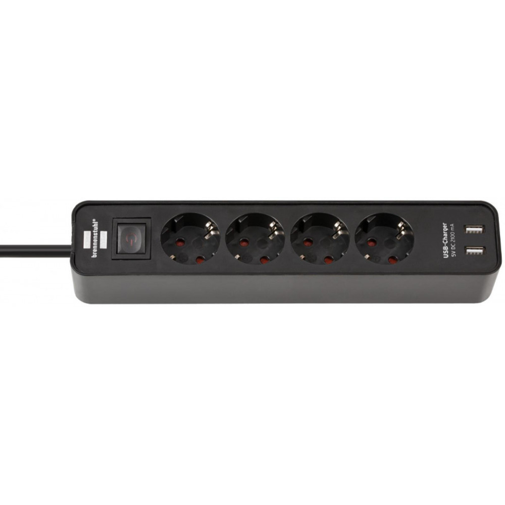 Brennenstuhl Ecolor 4 fold USB C