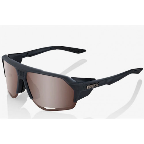 100percent Norvik - HiPER Mirror Lens Soft Tact Crystal Black