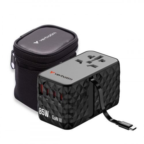 Verbatim Charge´n´Travel Diamond 85W Retr. Cable CNT-02   32127