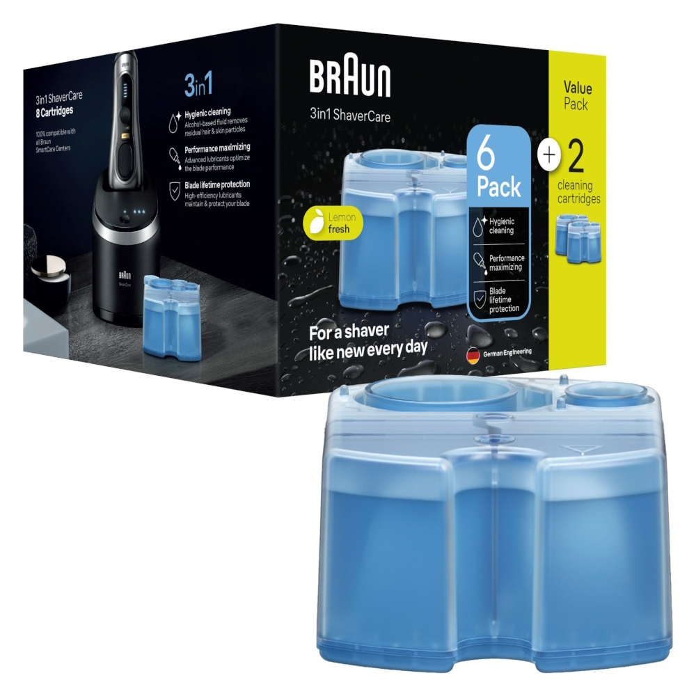 Braun Αξεσουάρ Καθαρισμού 8τμχ 241595