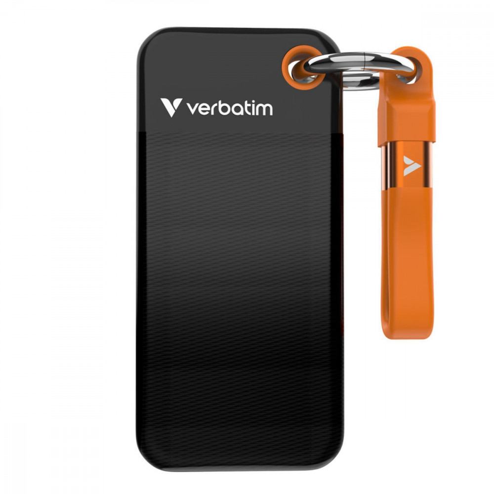 Verbatim Pocket SSD USB 3.2 1TB Black/Orange        32193