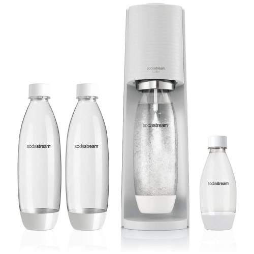 SodaStream Terra white Value Pack x3