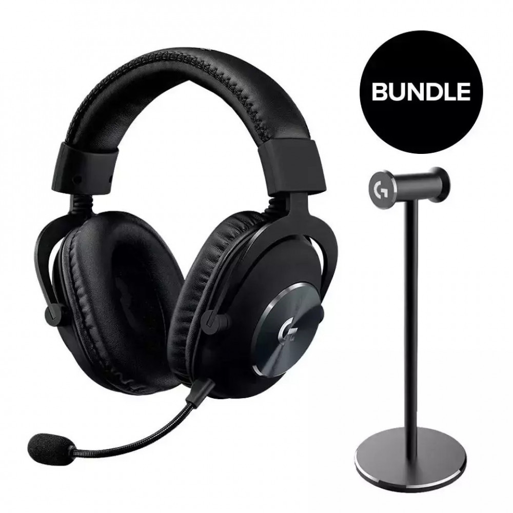 Logitech G PRO X Gaming Headset inkl Stand Black