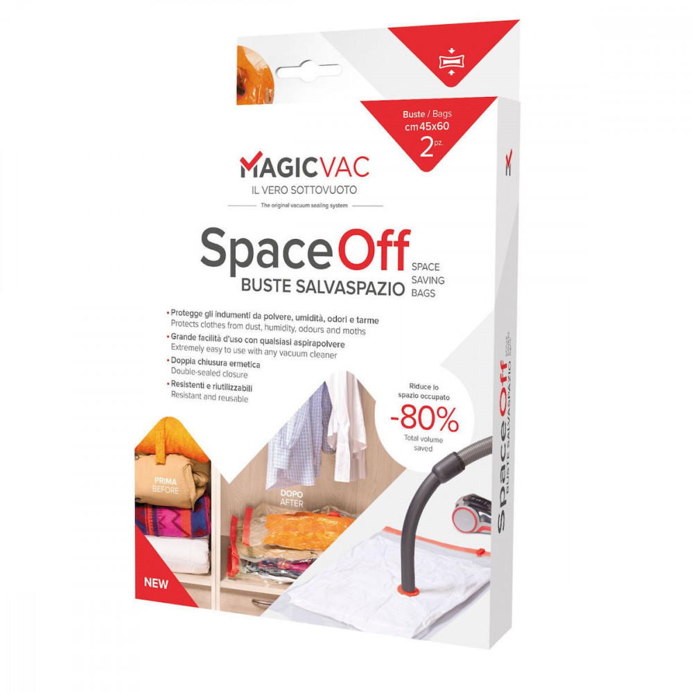 MagicVac Vakuum Kleiderbeutelset Space-Off 6 tlg.