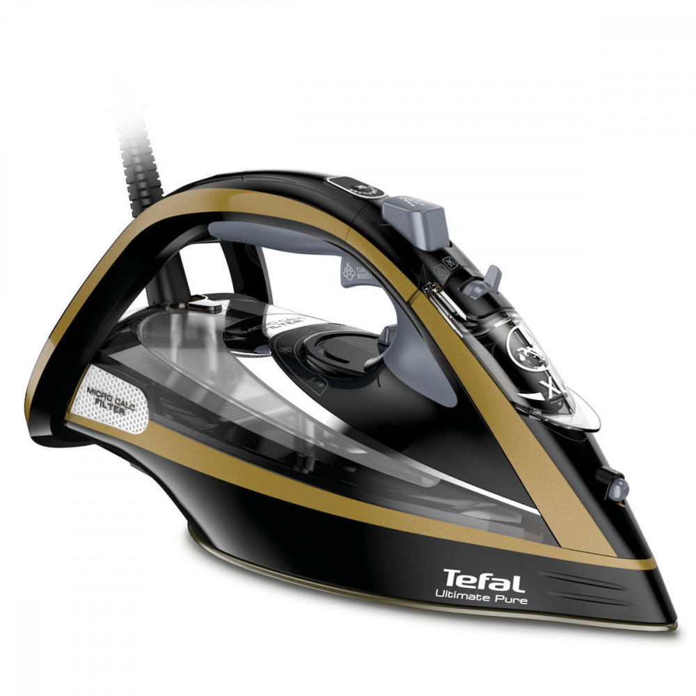 Tefal Ultimate Pure FV9847 Σίδερο Ατμού 3200W με Συνεχόμενη Παροχή Ατμού 60gr/min
