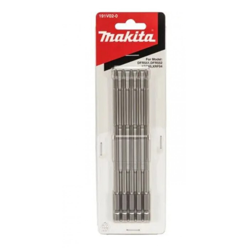 Makita 191V02-0 Bit PH2x155mm 5x