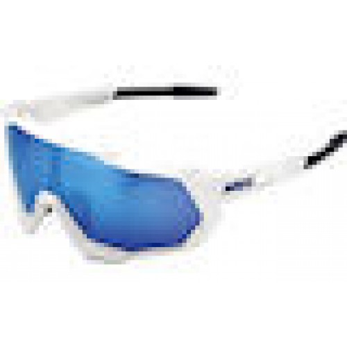 100percent Speedtrap - HiPER Mirror Lens Matte White