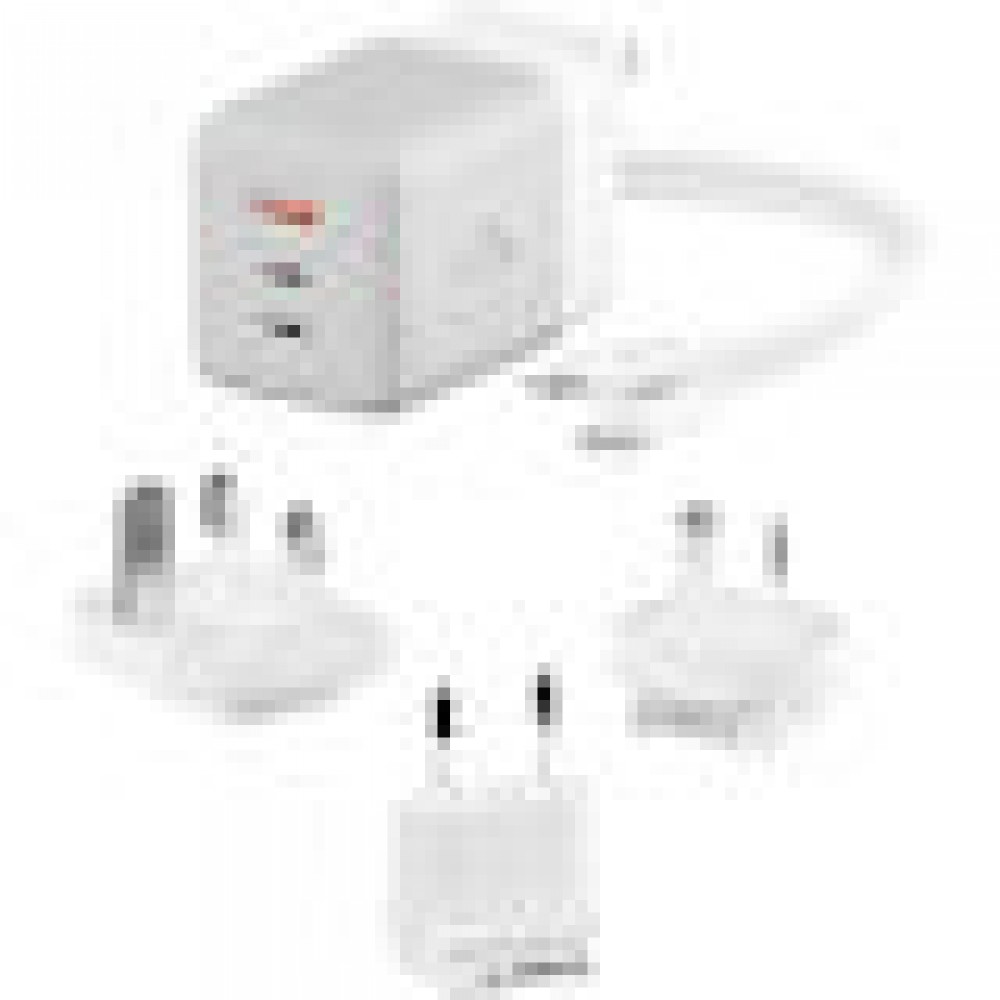 Alogic 3x67 Rapid Power 67W Multi Country Travel Charger
