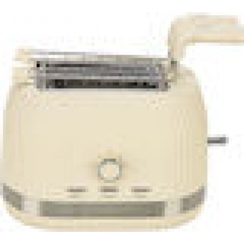 Guzzini Sous Chef Toaster mit klappbaren Zangen, creme