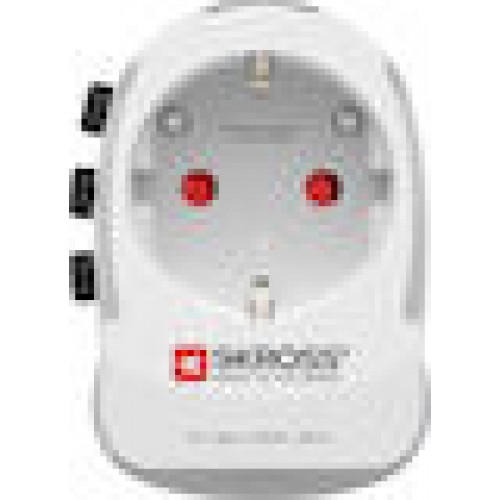 Hama Weltreiseadapter ProLight 0PD, 3-polig, 30 W
