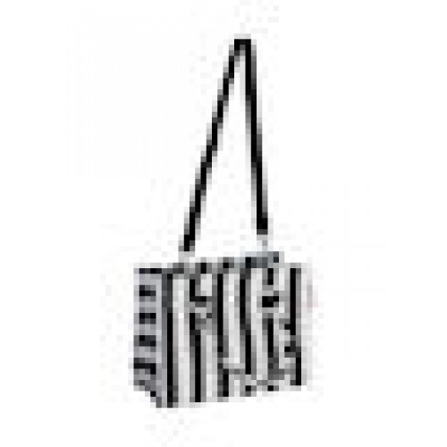 Reisenthel dailyshopper XS summerstripes black
