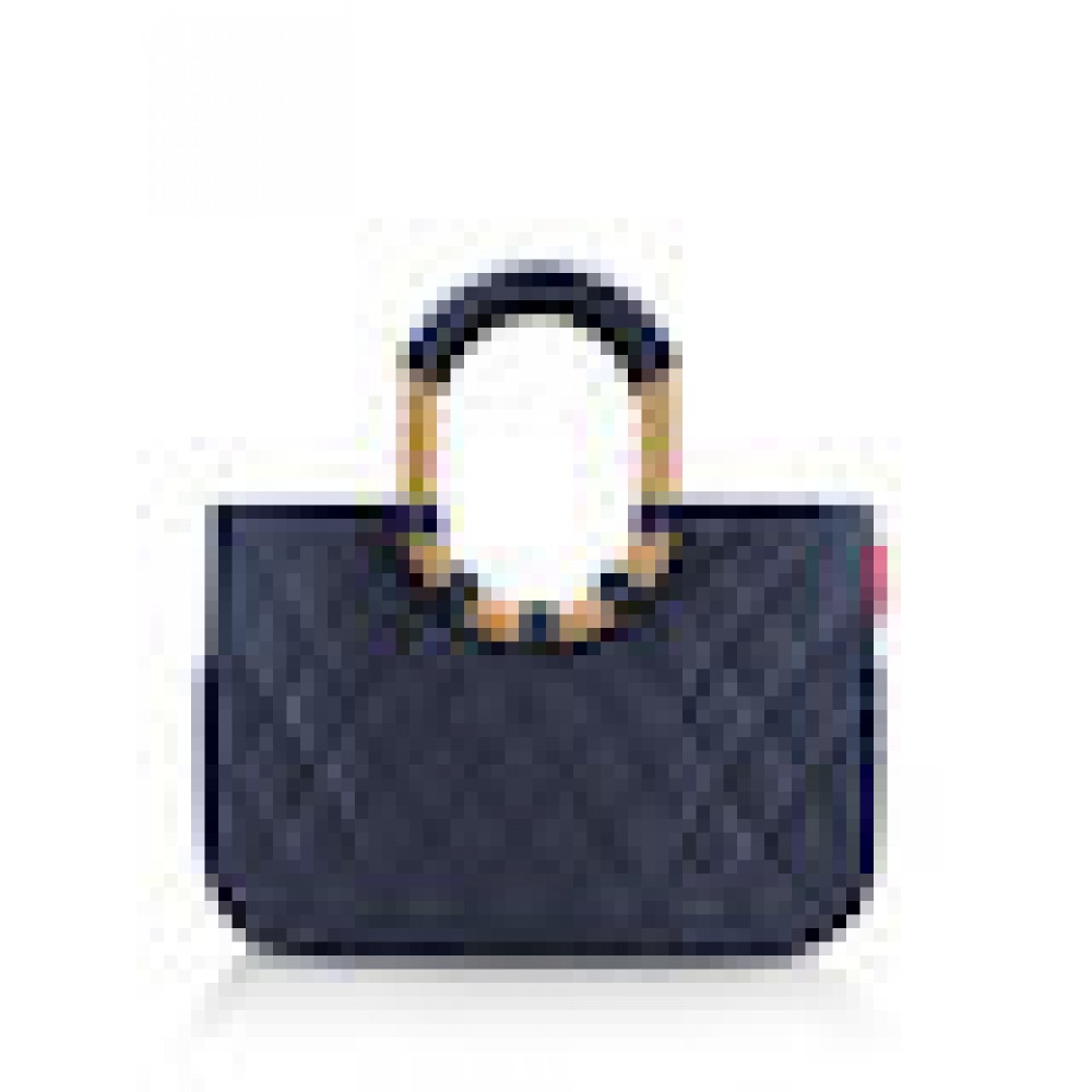 Reisenthel loopshopper M frame rhombus midnight gold