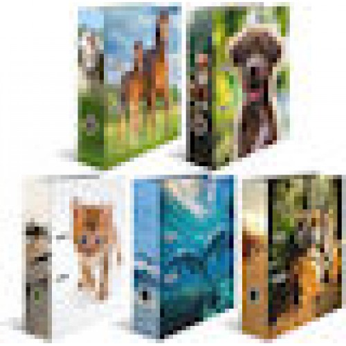 1x10 Herma Motiv-Ordner   DIN A4 Lieblingstiere             20096