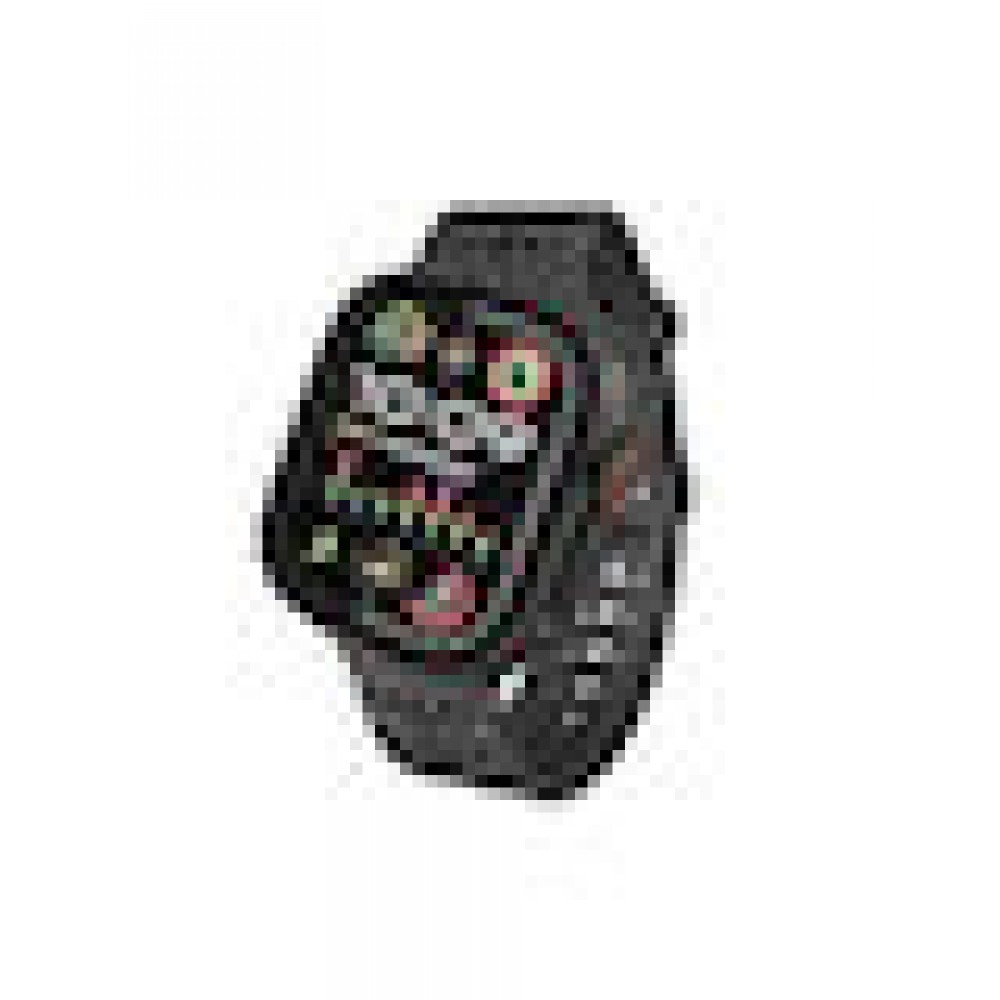 Decoded Silicone Ares O Strap for Apple Watch 44/46/49mm Black