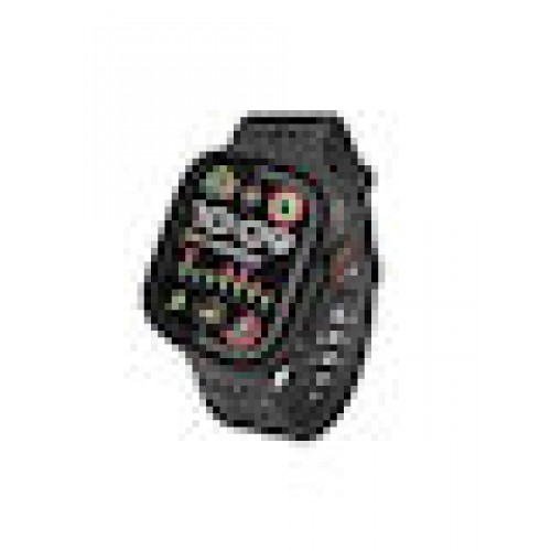 Decoded Silicone Ares O Strap for Apple Watch 44/46/49mm Black