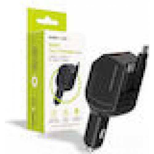 Mobile Origin 90W Car Charger CA22 USB-C+USB-A 2x cable 60cm
